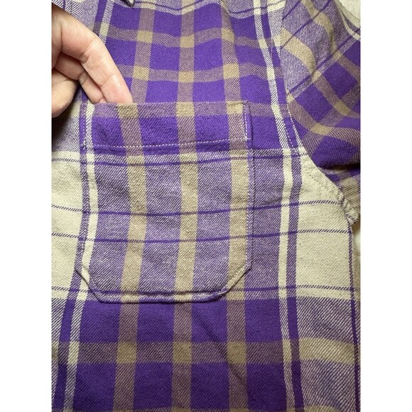 Abound Men's Purple‎ Plaid Long Sleeve Button Up Shirt SIZE SMALL NWT - Picture 3 of 8
